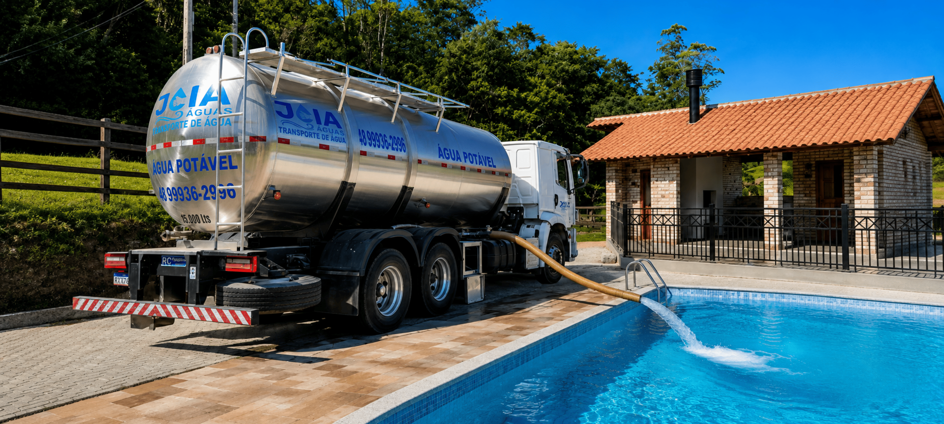 Como calcular a quantidade de água necessária para o seu reservatório ou piscina?