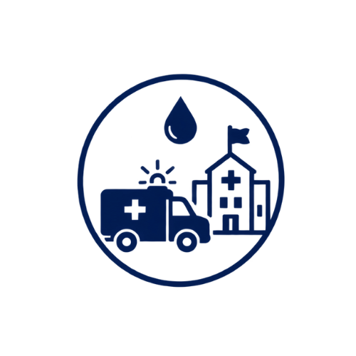 Abastecimento emergencial para hospitais e escolas
